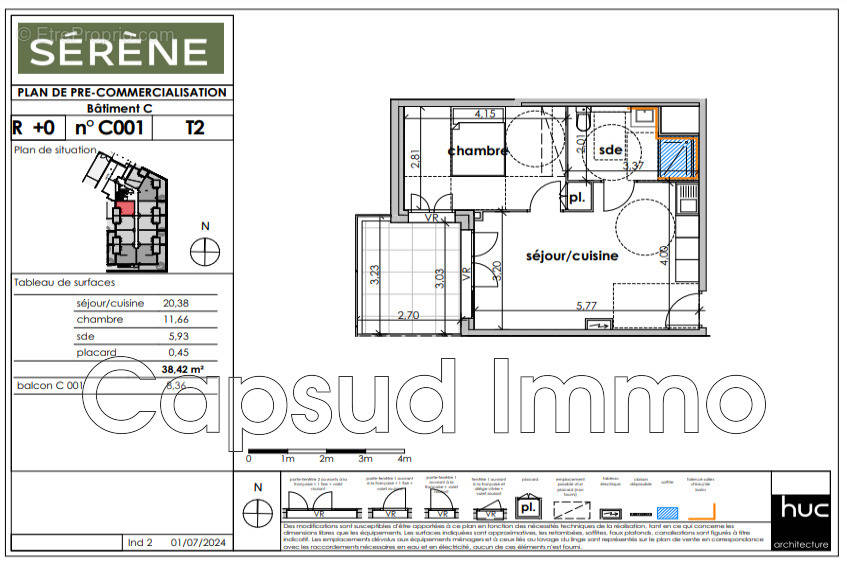 Appartement à SAUVIAN