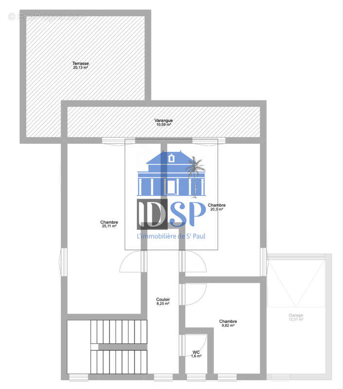 ETAGE - Maison à SAINT-DENIS