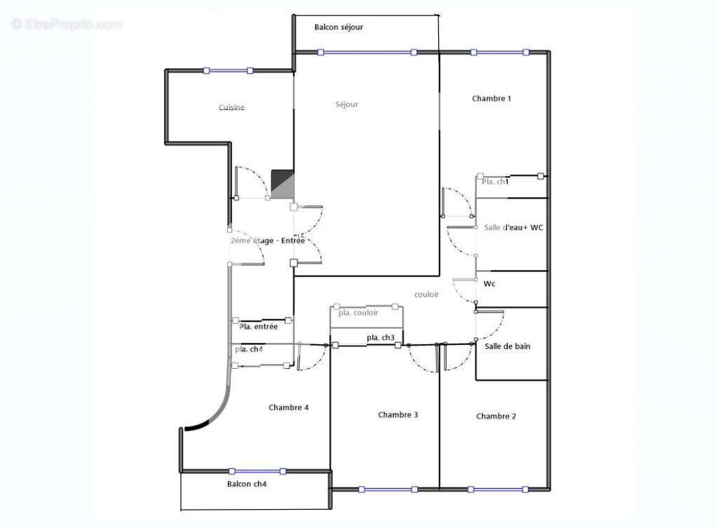 Appartement à COURBEVOIE