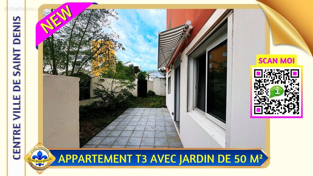 Appartement à SAINT-DENIS