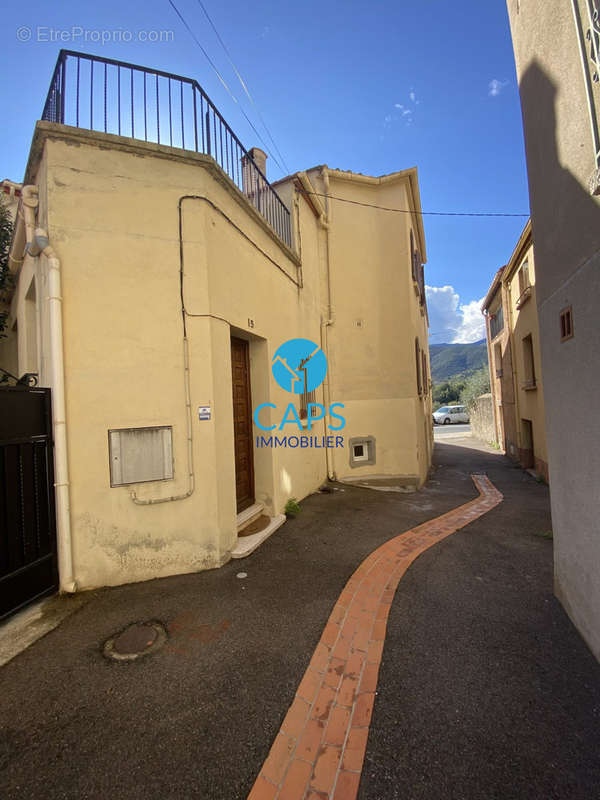 Terrasse - Maison à CERET