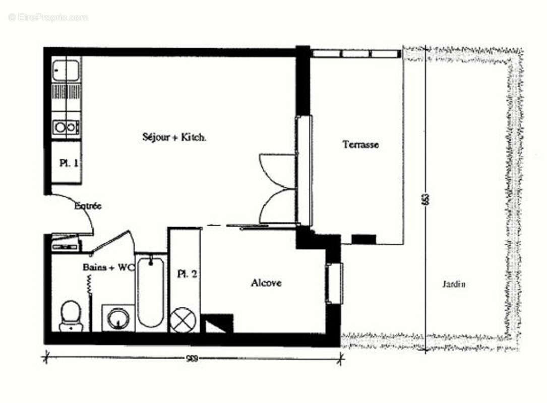 Appartement à SAINT-MACAIRE