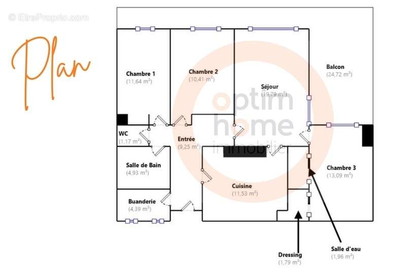 Appartement à EAUBONNE