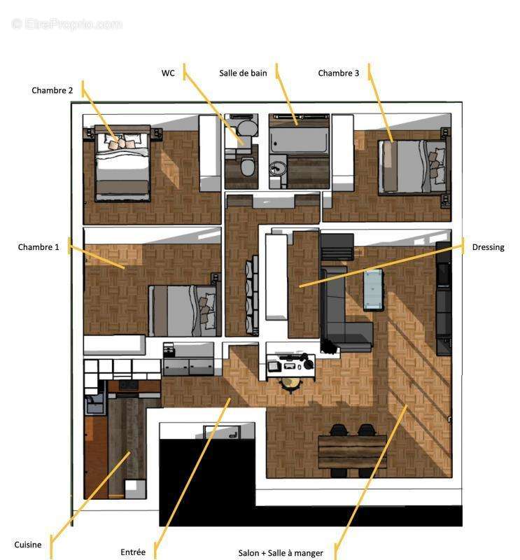 Appartement à ANTONY