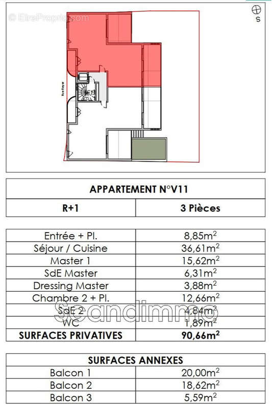 Appartement à CANNES