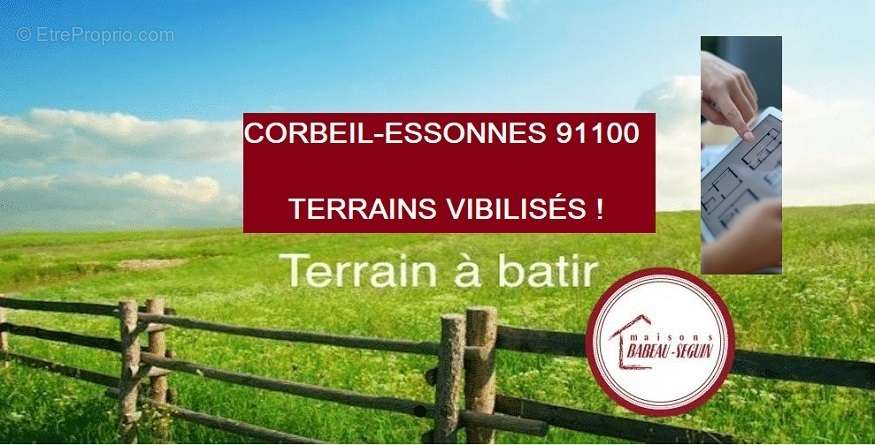 Terrain à CORBEIL-ESSONNES