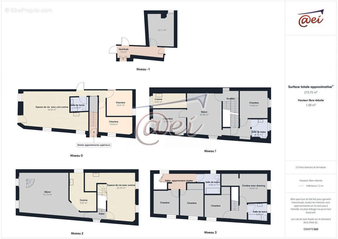 Appartement à LE LUC