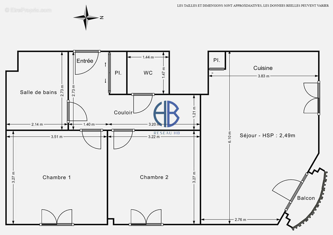 Appartement à LE BLANC-MESNIL