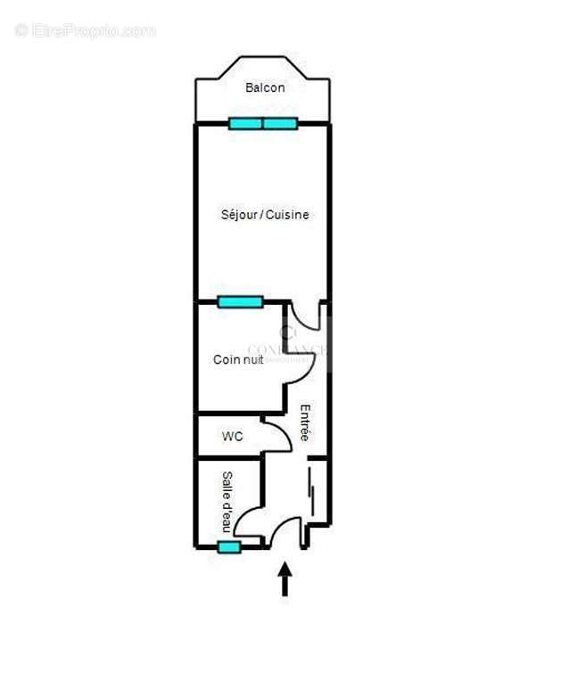 Appartement à SAINT-ETIENNE-DE-TINEE