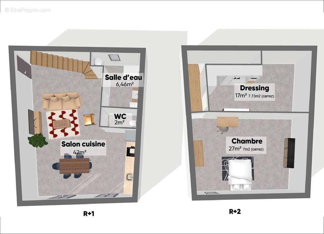 Appartement à JONQUIERES