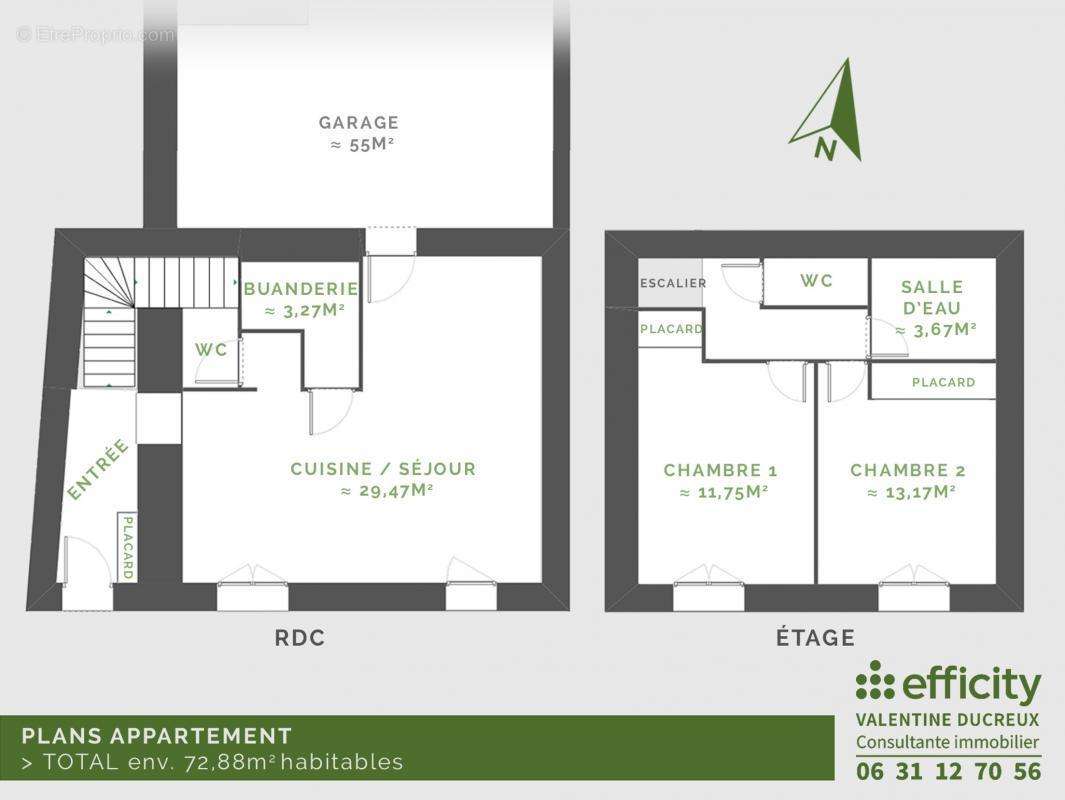 Appartement à SAINTE-FOY-L&#039;ARGENTIERE