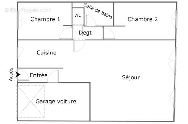 Maison à LA CHAPELLE-HEULIN