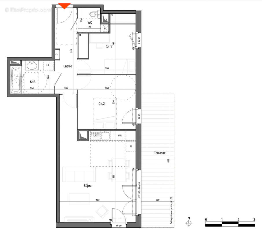 Appartement à MONTAGNY