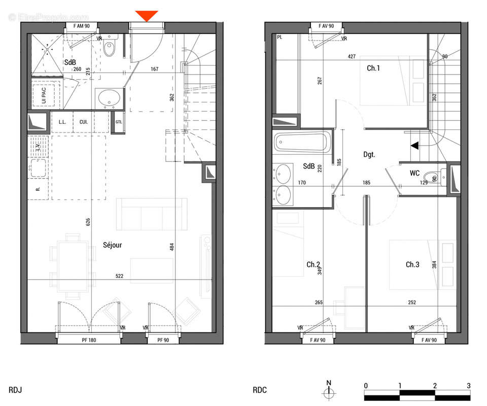 Appartement à MONTAGNY