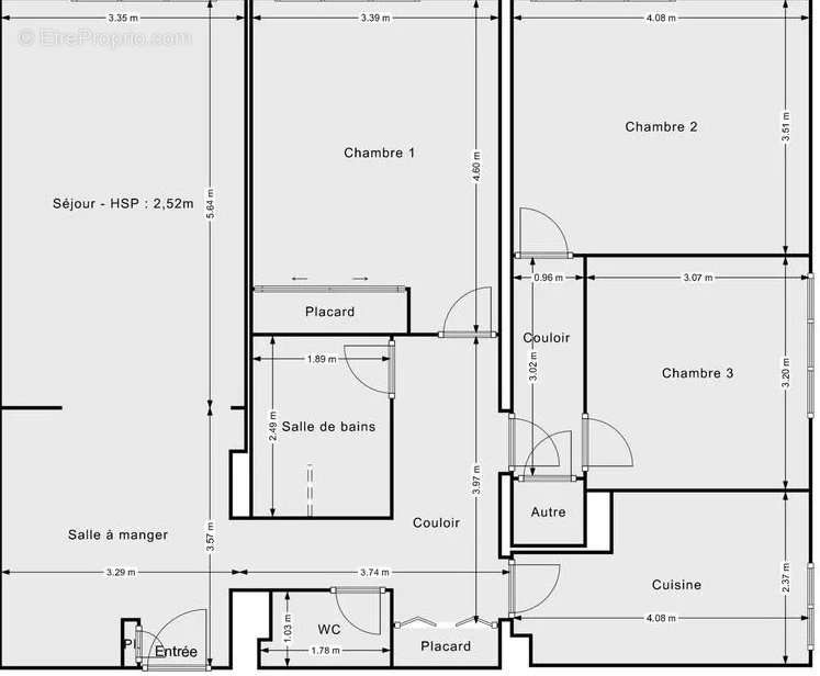 Appartement à LEVALLOIS-PERRET