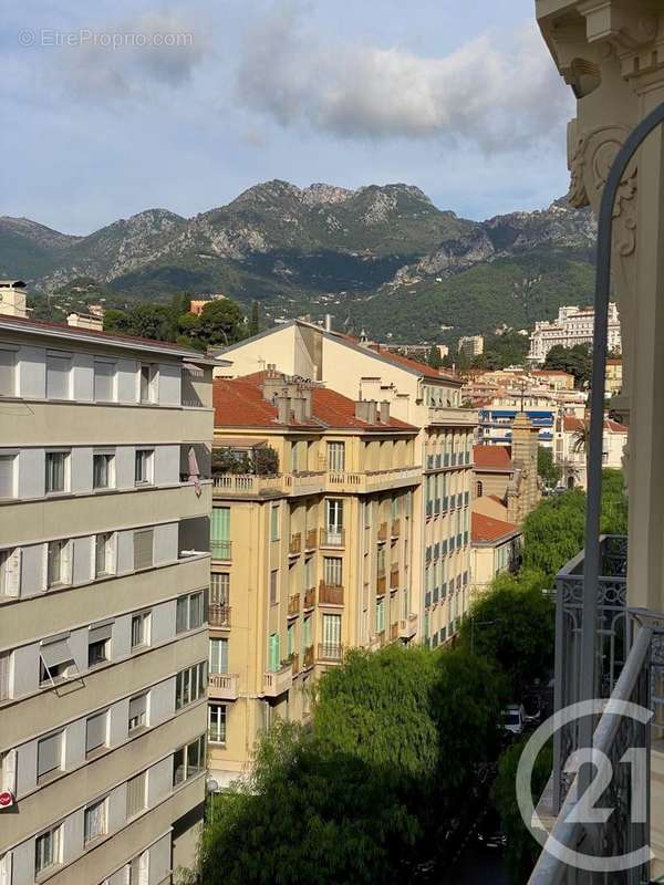 Appartement à MENTON