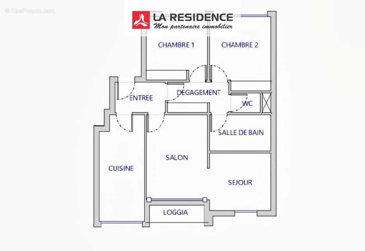 Appartement à LES MUREAUX