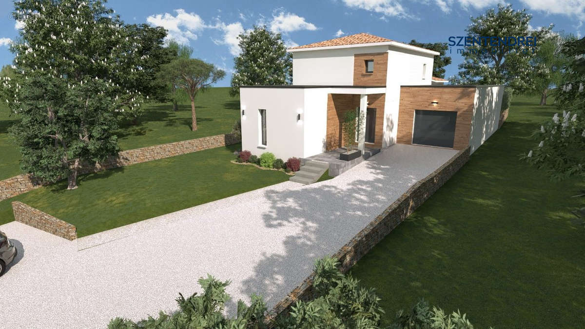 PROJET VILLA R+1 - Terrain à MUS