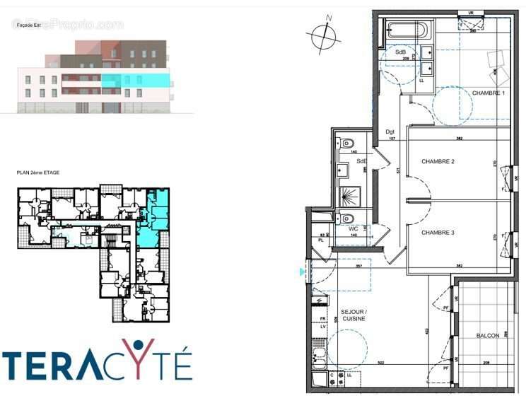 Appartement à BOURG-EN-BRESSE