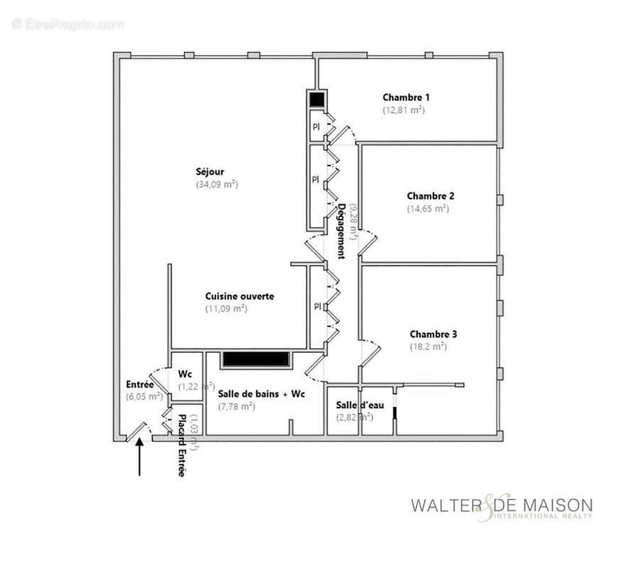 Appartement à RUEIL-MALMAISON