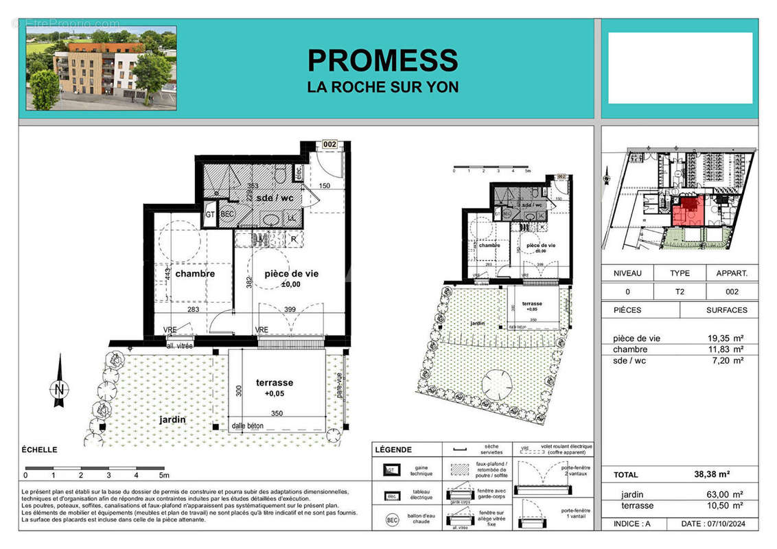 Appartement à LA ROCHE-SUR-YON