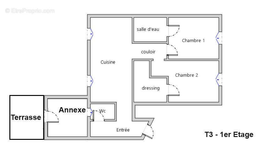 Photo 3 - Appartement à LESTELLE-BETHARRAM