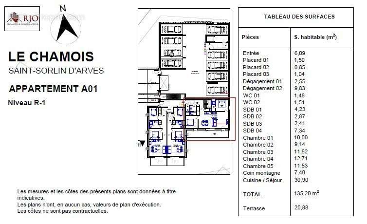 Appartement à SAINT-SORLIN-D&#039;ARVES