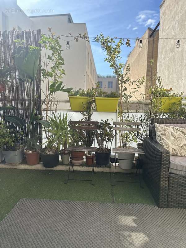 Terrasse  - Appartement à MARSEILLE-2E