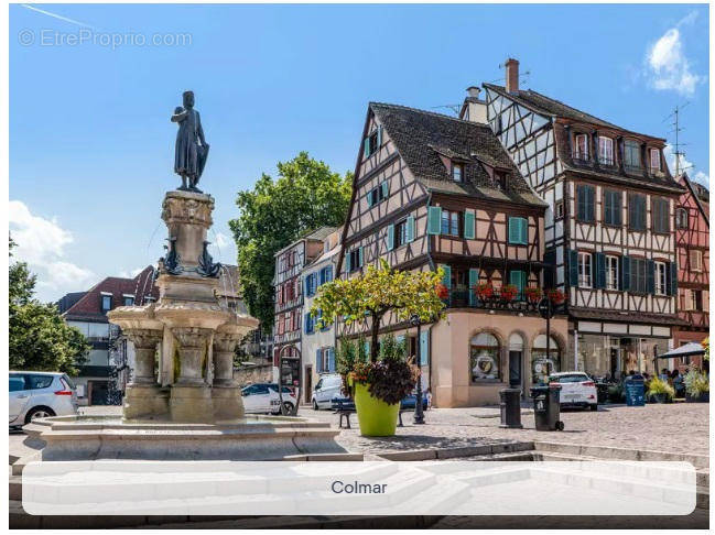 la ville de Colmar - Appartement à COLMAR