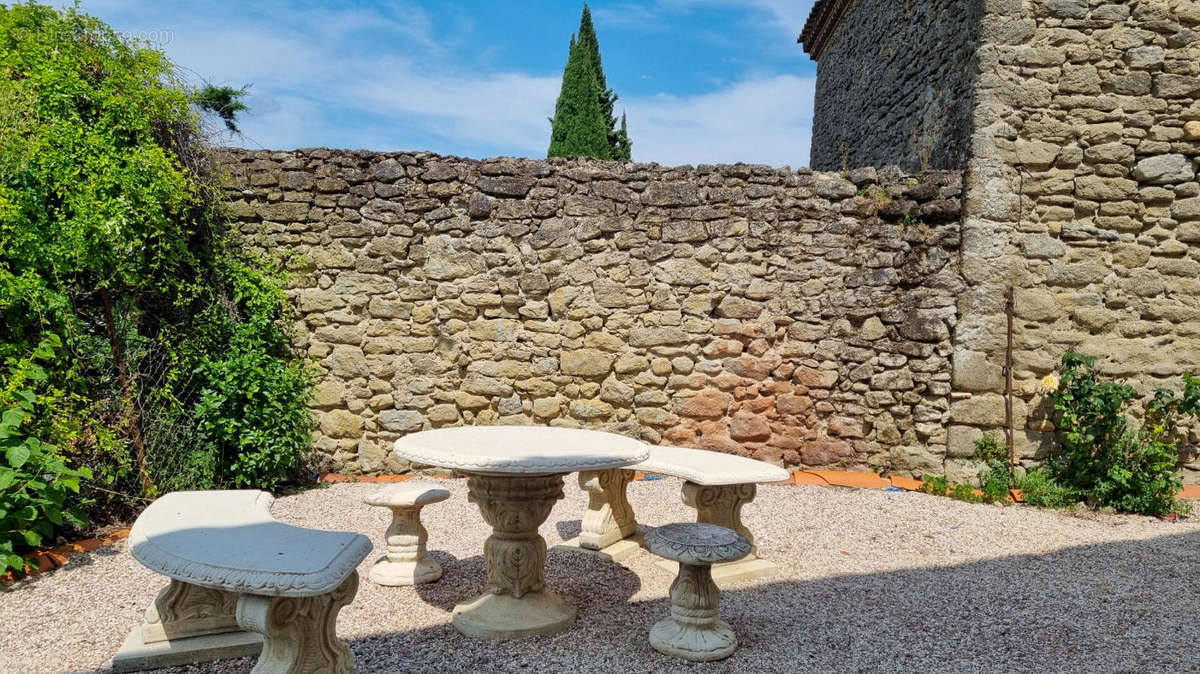 terrasse - Maison à ROULLENS