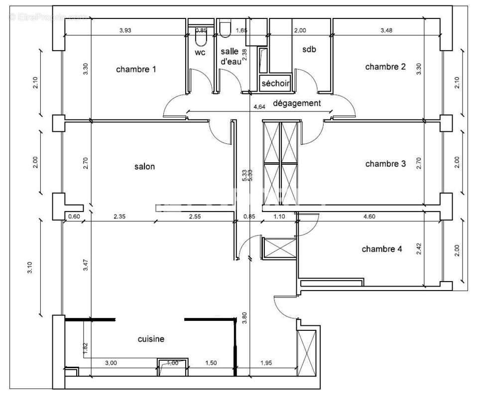 Appartement à COURBEVOIE