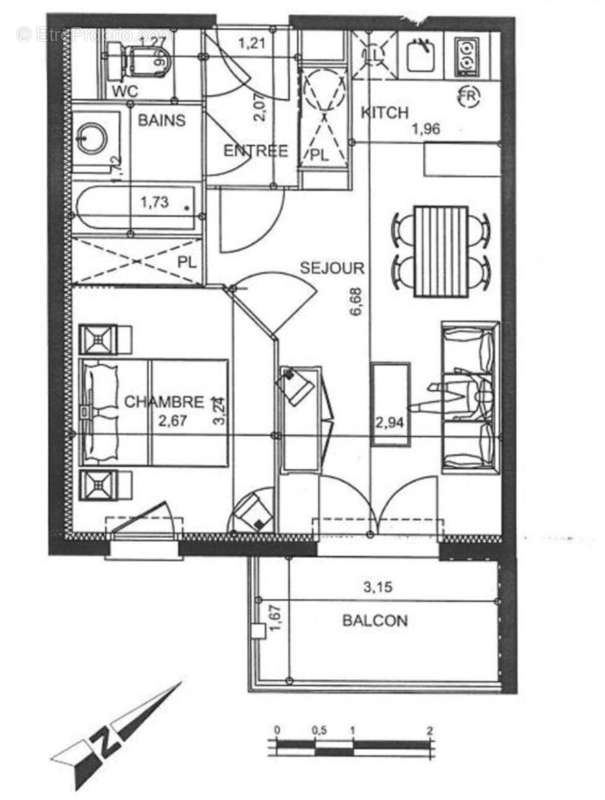 Appartement à GOND-PONTOUVRE