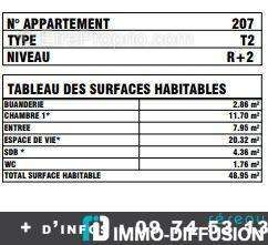 Appartement à PARIS-13E