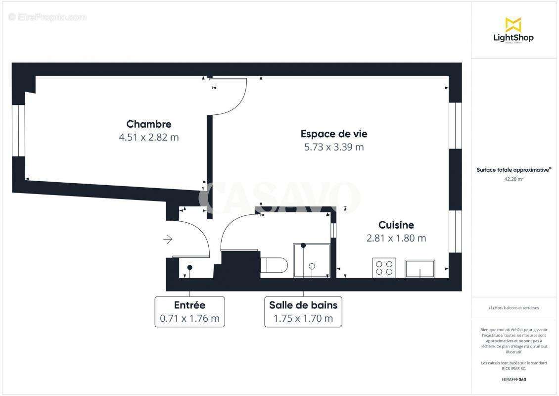 Appartement à PARIS-2E