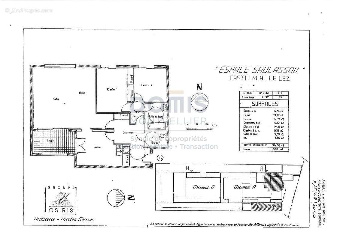 Appartement à CASTELNAU-LE-LEZ