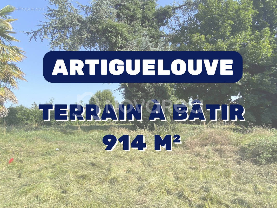 Terrain à ARTIGUELOUVE