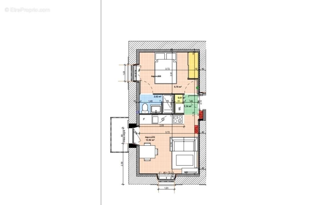 Appartement à CHARAVINES