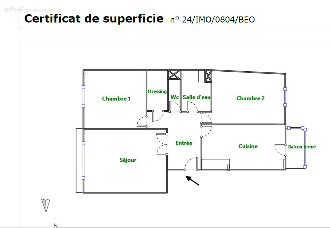 Appartement à MARSEILLE-5E