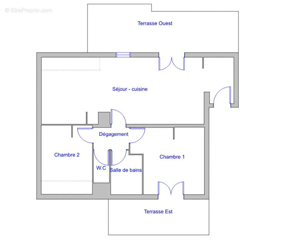 Appartement à QUIMPER