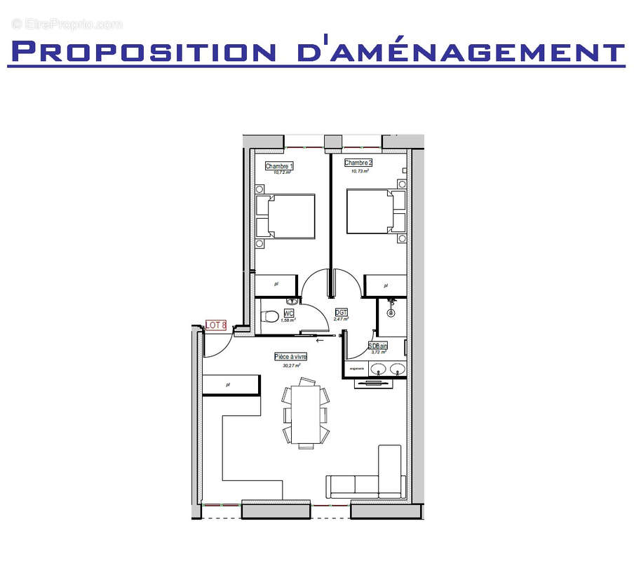 Appartement à SAINT-ETIENNE