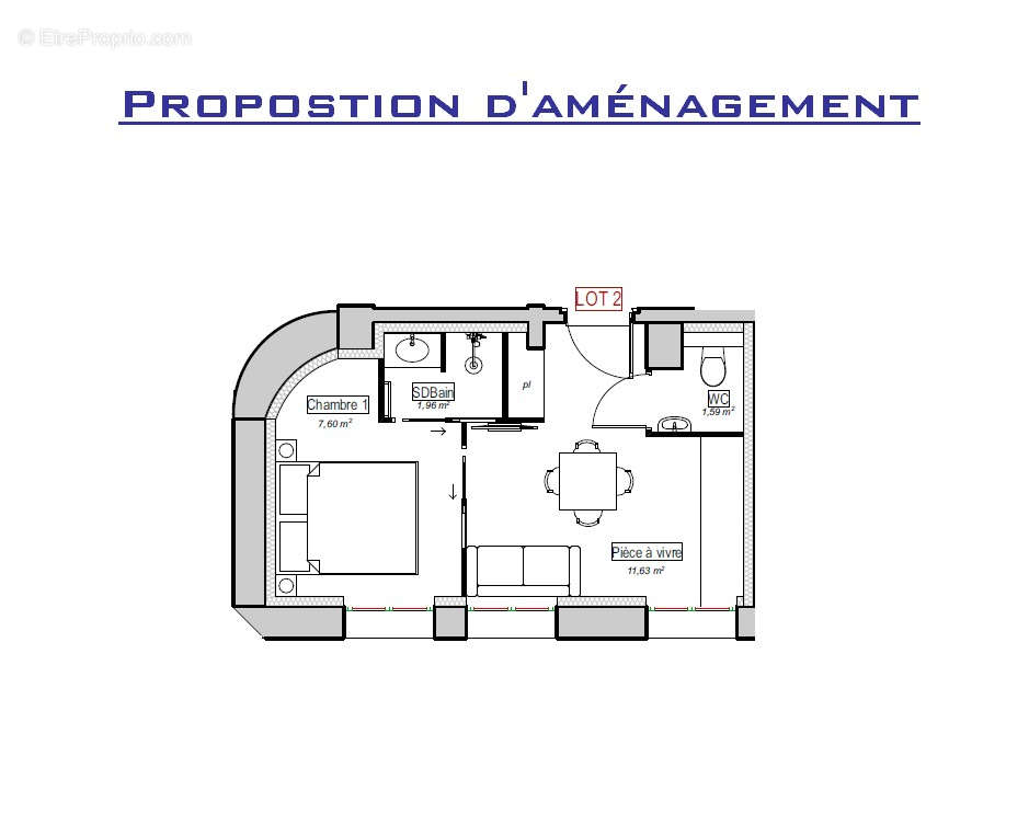 Appartement à SAINT-ETIENNE