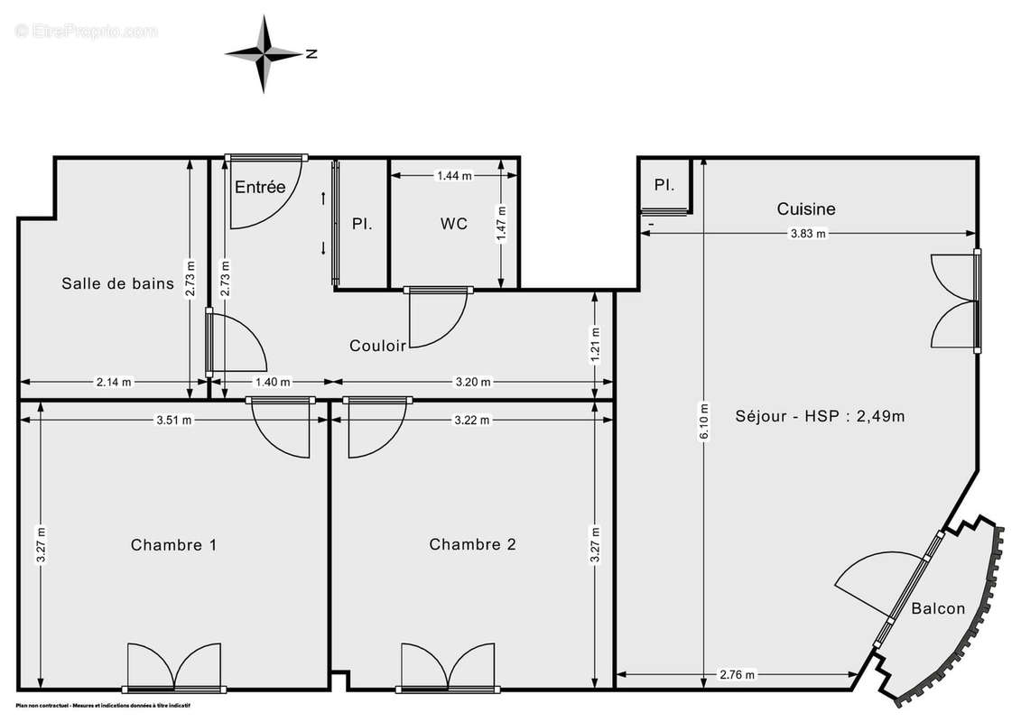 Appartement à LE BLANC-MESNIL