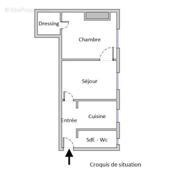 Appartement à PARIS-18E