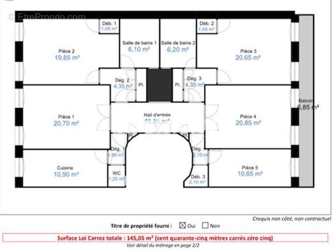 Appartement à MARSEILLE-6E