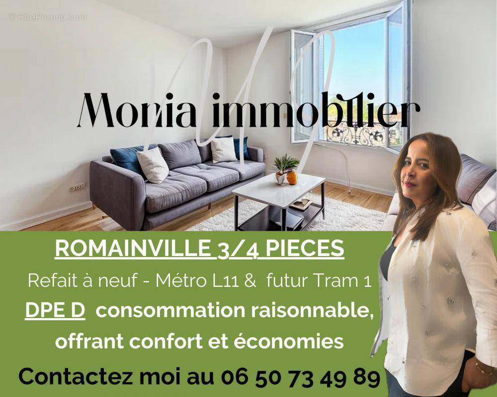 Appartement à ROMAINVILLE