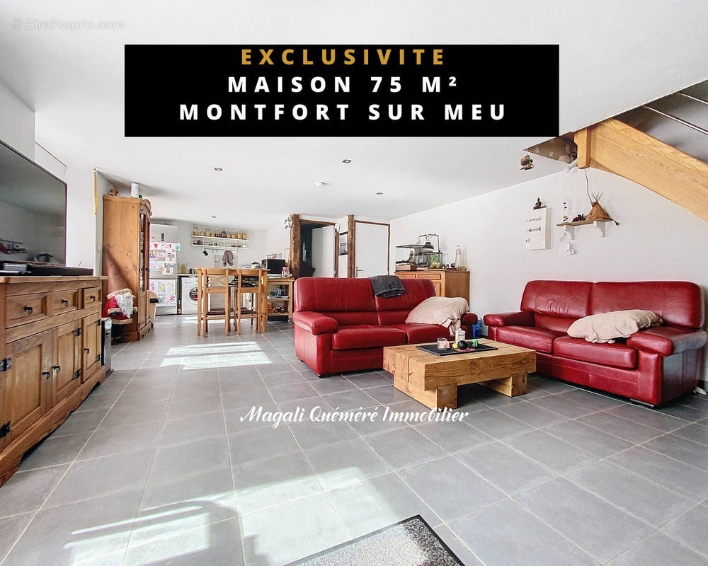 Maison à MONTFORT-SUR-MEU