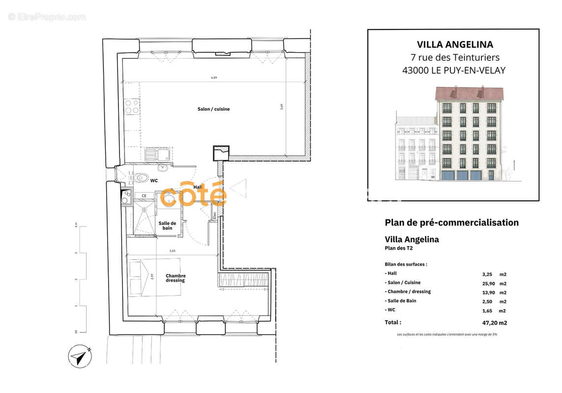 Appartement à LE PUY-EN-VELAY