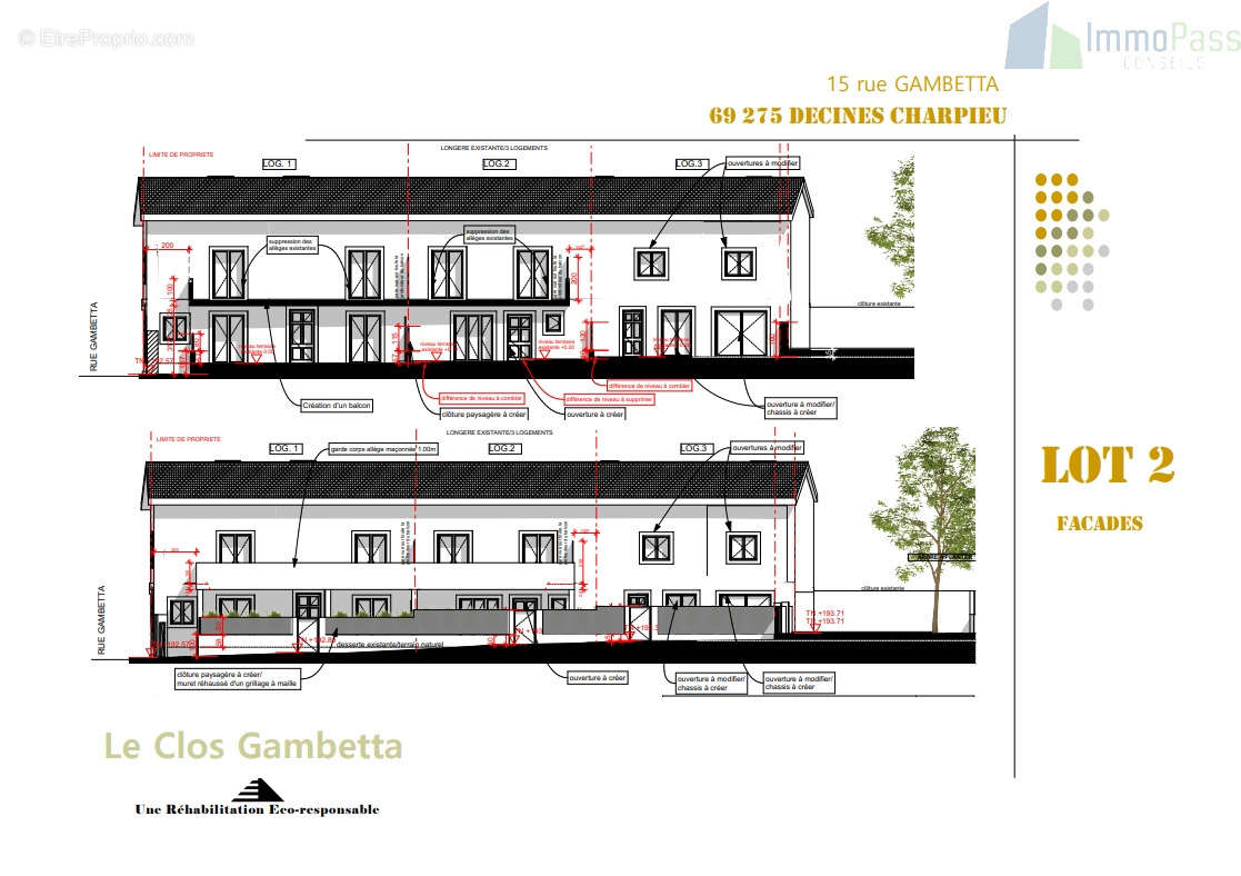 Maison à DECINES-CHARPIEU