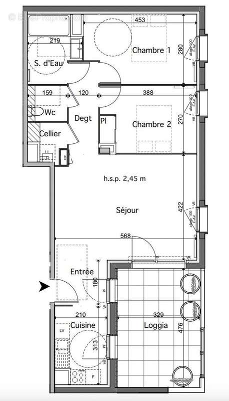 Appartement à TALENCE