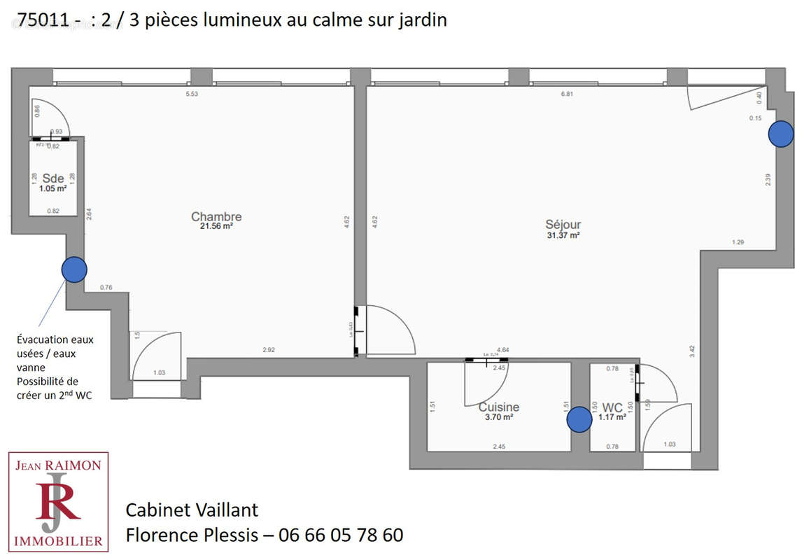 Appartement à PARIS-11E